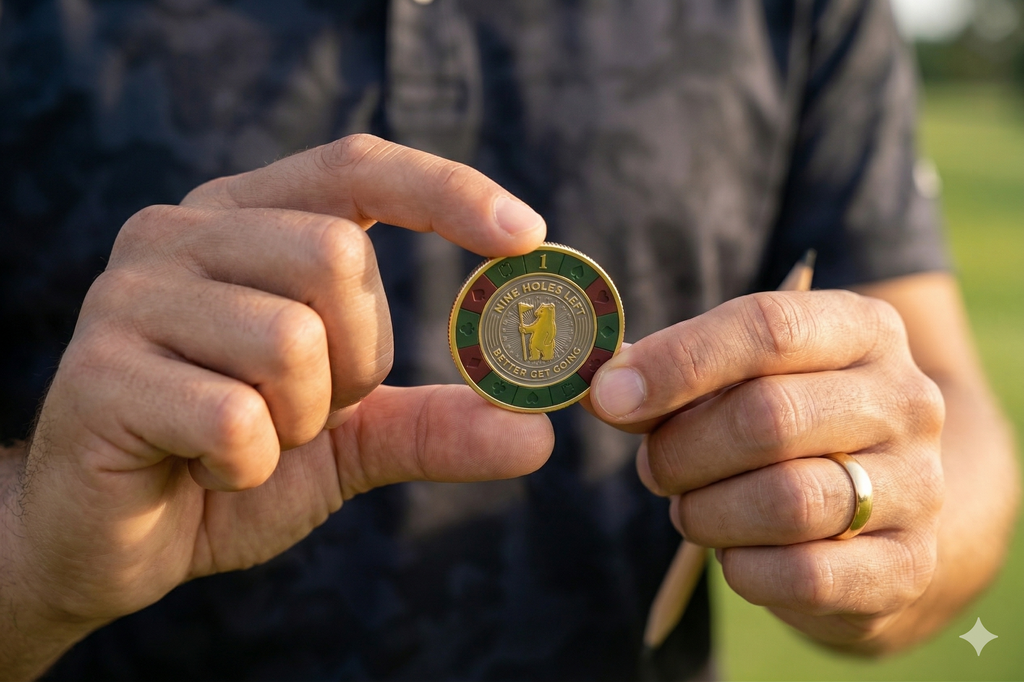Poker Chip Ball Marker - Premium