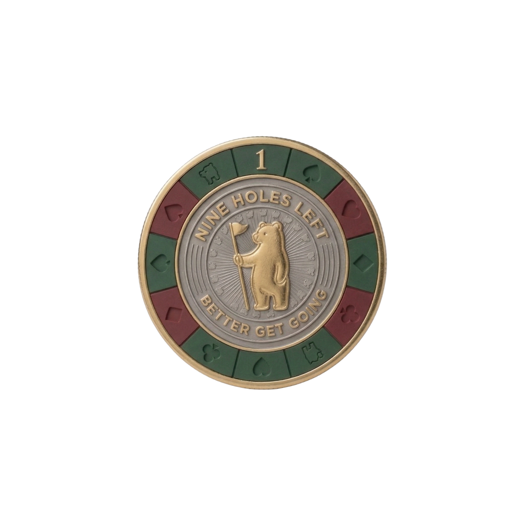 Poker Chip Ball Marker - Premium